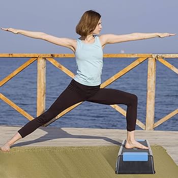 Serveuttam Stepper Aerobic Step Platform - 2 Level Step